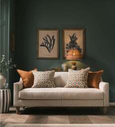OKA, Muted Orange Cushion Cover Set, BAO Bundle - thumbnail 2