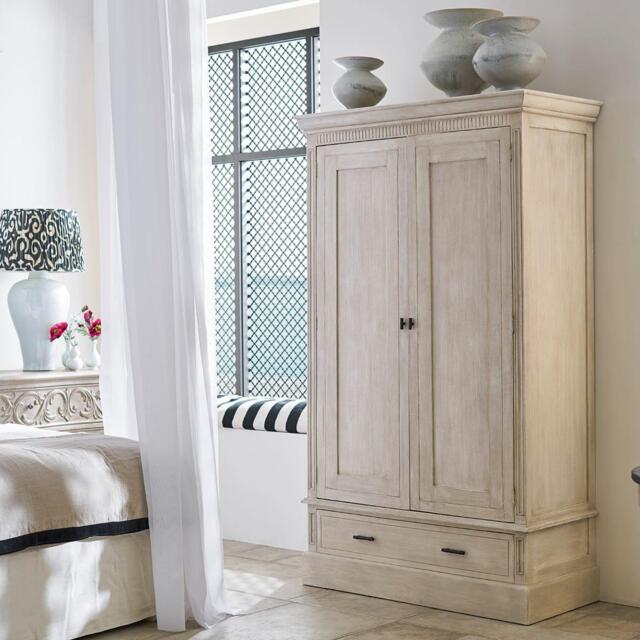 OKA, Grista Wardrobe - Nordic Grey, Wardrobes, Wood