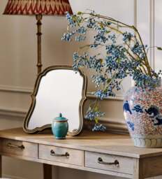 OKA, Floreale Mirror - Antique Gold, Wall Mirror - thumbnail 1