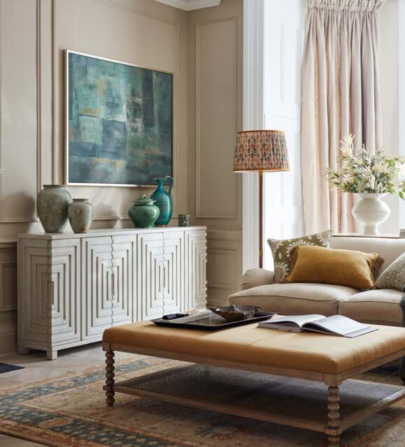 OKA, Rubinne Sideboard - Large - Washed Grey, Sideboard - image 1