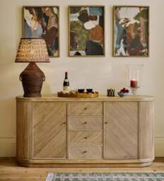 OKA, Arundo Sideboard - Weathered Oak, Sideboard - thumbnail 1