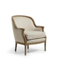 OKA, Arbre Linen Armchair - Natural Linen, Armchair - thumbnail 2