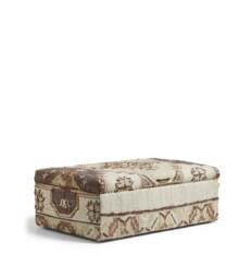 OKA, Leila Upholstered Storage Ottoman - Chestnut, Ottoman - thumbnail 2