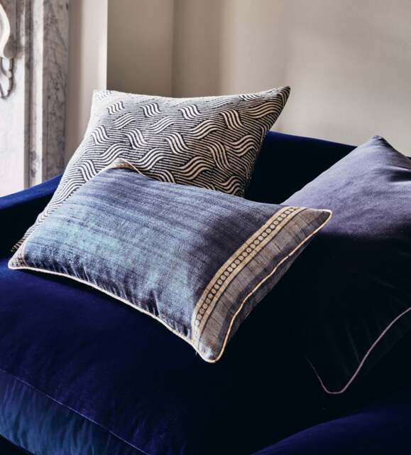 OKA, Longshan Cushion Cover - Heron Blue, Cushion Cover - image 1