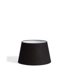 OKA, Drum Linen Lampshade 35cm - Black, Lampshade - thumbnail 2
