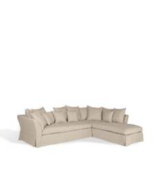 OKA, Lamorna Right-Hand Facing Corner Sofa - Natural, Sofa - thumbnail 2