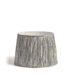 OKA, Elemeri Pleated Silk Lampshade 50cm - Heron Blue, Lampshade - thumbnail 2