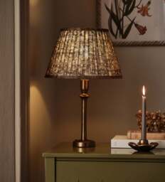 OKA, Ignis Table Lamp Base - Antique Brass, Table Lamp - thumbnail 1