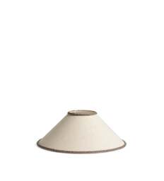 OKA, Elowen Coolie Lampshade 40cm - Natural/Black, Lampshade - thumbnail 2