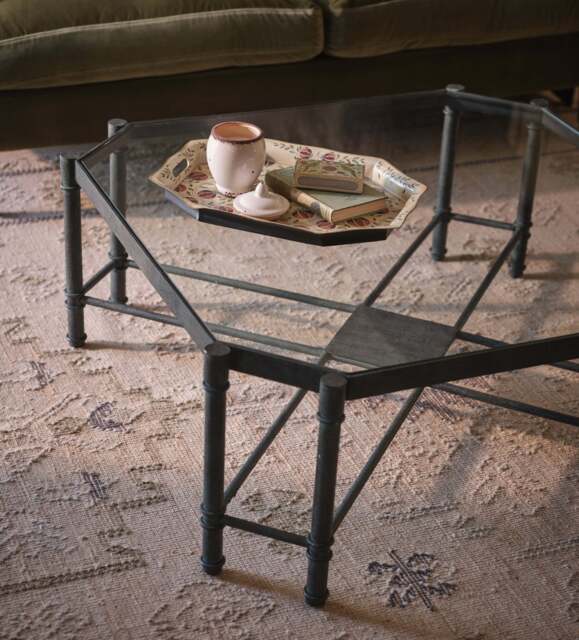 OKA, Karnataka Coffee Table - Verdigris, Coffee Table - image 1