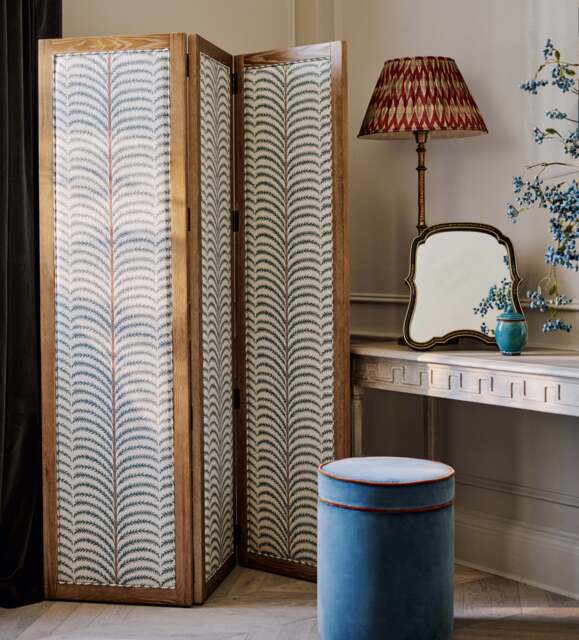 OKA, Small Areca Screen - Weathered Oak, Fire Screen - image 1
