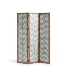 OKA, Small Areca Screen - Weathered Oak, Fire Screen - thumbnail 2