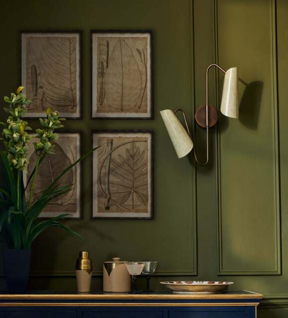 OKA, Etherea Twin Wall Light - Vellum, Wall Lamp - image 1