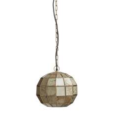 OKA, Torsten Stone Globe Pendant Lamp - Natural - Small, Ceiling Light - thumbnail 2