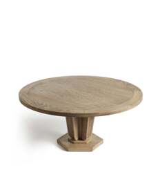 OKA, Allegro Round Dining Table - Large - Weathered Oak, Dining Table