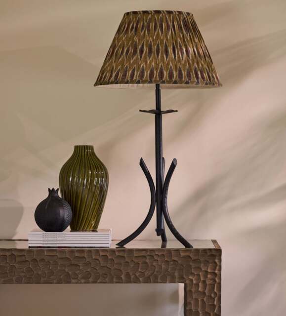 OKA, Triluna Table Lamp Base - Verdigris, Floor Lamp - image 1