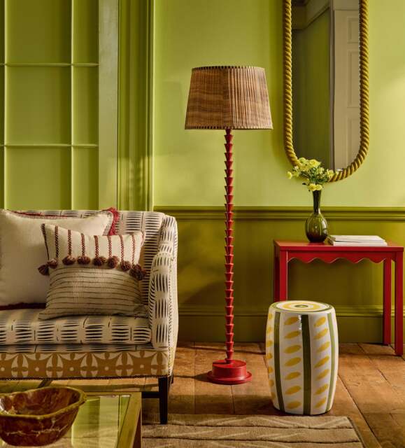 OKA, Clara Floor Lamp Base - Dark Red, Floor Lamp - image 1