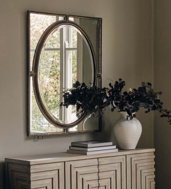 OKA, Eydis Mirror - Antique Bronze, Wall Mirror - image 1