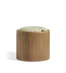 OKA, Leto Areca Ottoman - Weathered Oak, Ottoman - thumbnail 2