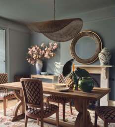 OKA, Raia Mirror - Green/Brown, Wall Mirror - thumbnail 1