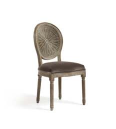 OKA, Washakie Velvet Dining Chair - Truffle, Dining Chair - thumbnail 2