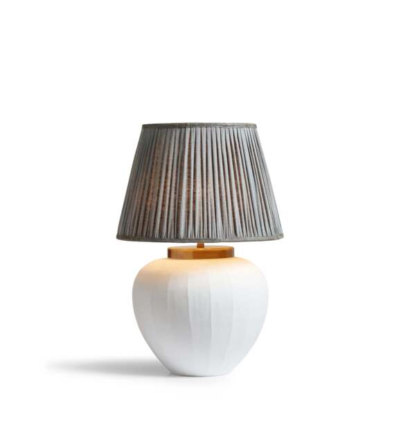 OKA, Apfel Table Lamp Base - White, Table Lamp - image 1