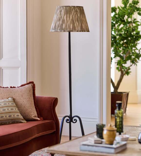 OKA, Nasmyth Floor Lamp Base - Blackened Bronze, Floor Lamp - image 1