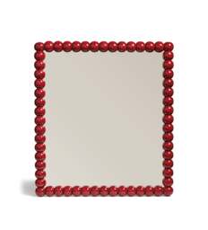 OKA, Bobina Bobble Mirror - Chinese Red, Wall Mirror - thumbnail 2