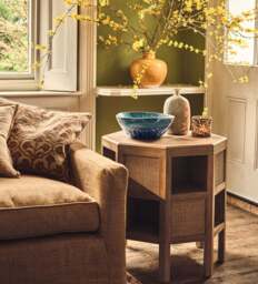 OKA, Otto Side Table - Natural, Side Table