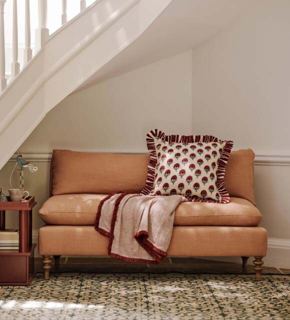 OKA, Latkan Cushion Cover - Blood Orange, Cushion Cover - image 1