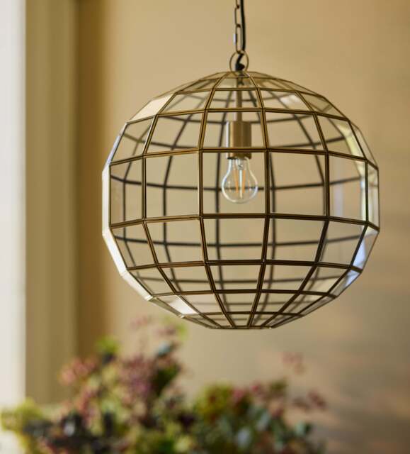 OKA, Rennell Pendant Lamp - Antique Brass, Ceiling Light - image 1