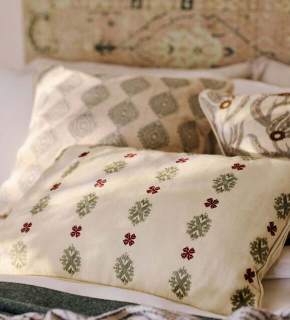 OKA, Metsovo Cushion Cover - Sage, Cushion Cover - image 1
