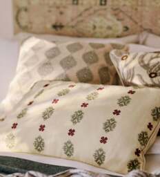 OKA, Metsovo Cushion Cover - Sage, Cushion Cover - thumbnail 1