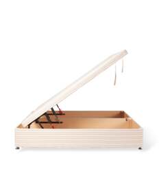 OKA, Divan Base with Storage - King Size - White, Divan Bed