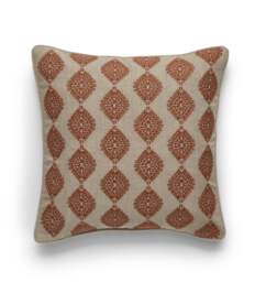 OKA, Carthew Cushion Cover - Dirty Orange, Cushion Cover - thumbnail 2
