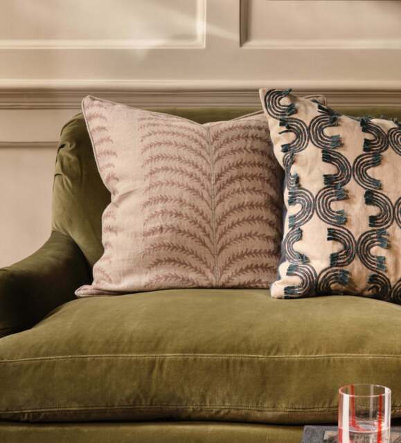 OKA, Areca Cushion Cover - Plaster, Cushion Cover - image 1