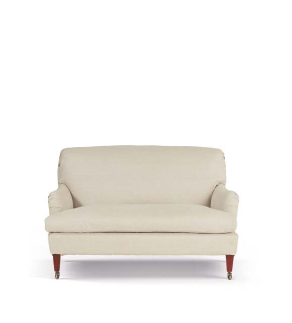 OKA, Coleridge Linen 2-Seater Sofa - Natural, Sofa - image 1