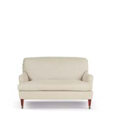 OKA, Coleridge Linen 2-Seater Sofa - Natural, Sofa - thumbnail 1
