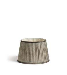 OKA, Callot Pleated Silk Lampshade 35cm - Black/Gold, Lampshade - thumbnail 2