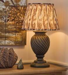 OKA, Solomon Table Lamp Base - Davis Green, Table Lamp