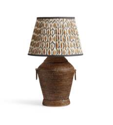 OKA, Meutia Rattan Table Lamp Base - Antique Brown, Table Lamp - thumbnail 2