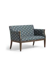OKA, Beaumont Bench - Ocellus Petrol, Bench - thumbnail 2