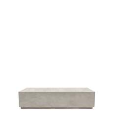 OKA, Pierre Coffee Table - Ash Grey, Garden Table