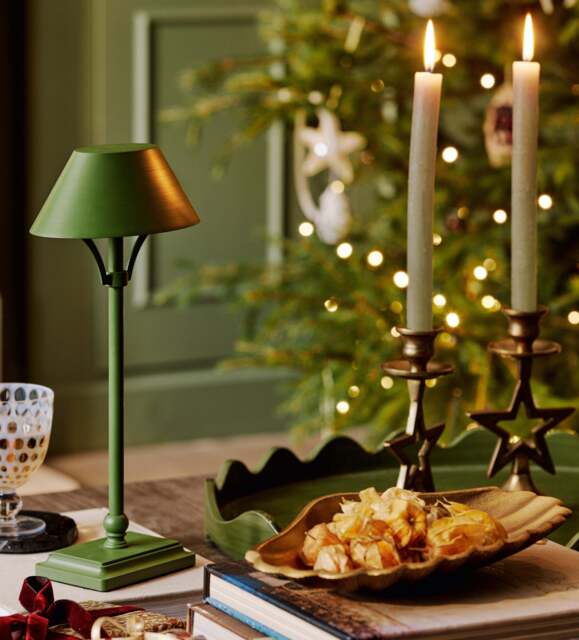 OKA, Mini Grisewood Wireless Table Lamp and Shade - Putting Green, Table Lamp - image 1