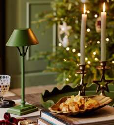 OKA, Mini Grisewood Wireless Table Lamp and Shade - Putting Green, Table Lamp - thumbnail 1