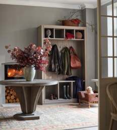 OKA, Anastasius Hallway Storage Unit - Silver Birch, Cabinet