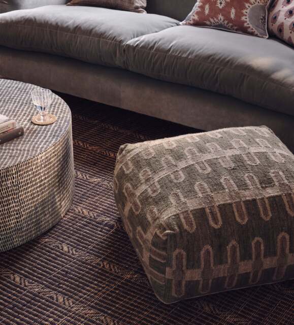 OKA, Sycamore Floor Cushion - Green, Floor Cushion - image 1