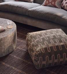 OKA, Sycamore Floor Cushion - Green, Floor Cushion - thumbnail 1