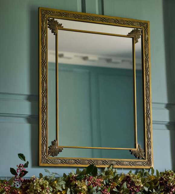 OKA, Adornato Mirror - Antique Brass, Wall Mirror - image 1