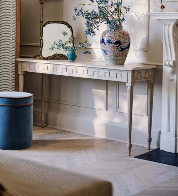 OKA, Kastiel Console Table - Washed Grey, Console Table - image 1